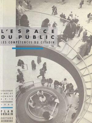 cover image of L'espace du public